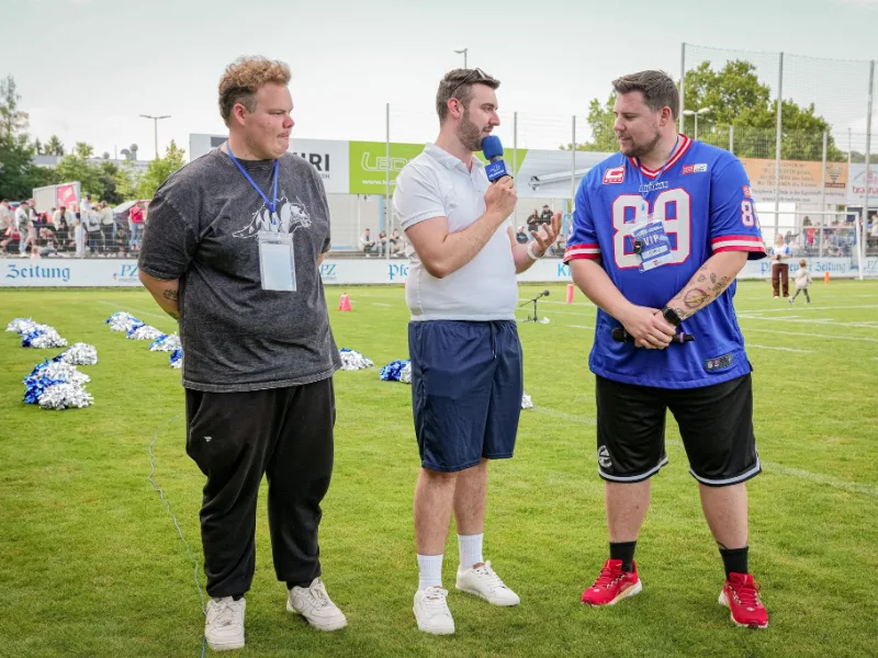 GFL Live für die Pforzheim Wilddogs